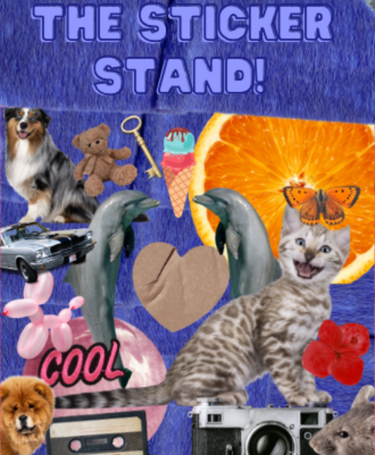A Stand Sticker The Sticker Stand